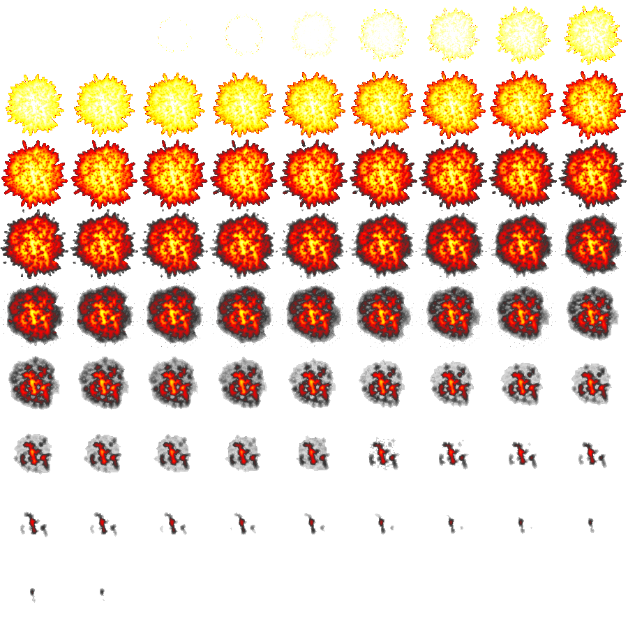 Detail Drawn Explosions Sprite Explosion Sprite Sheet Doom Png Image ...