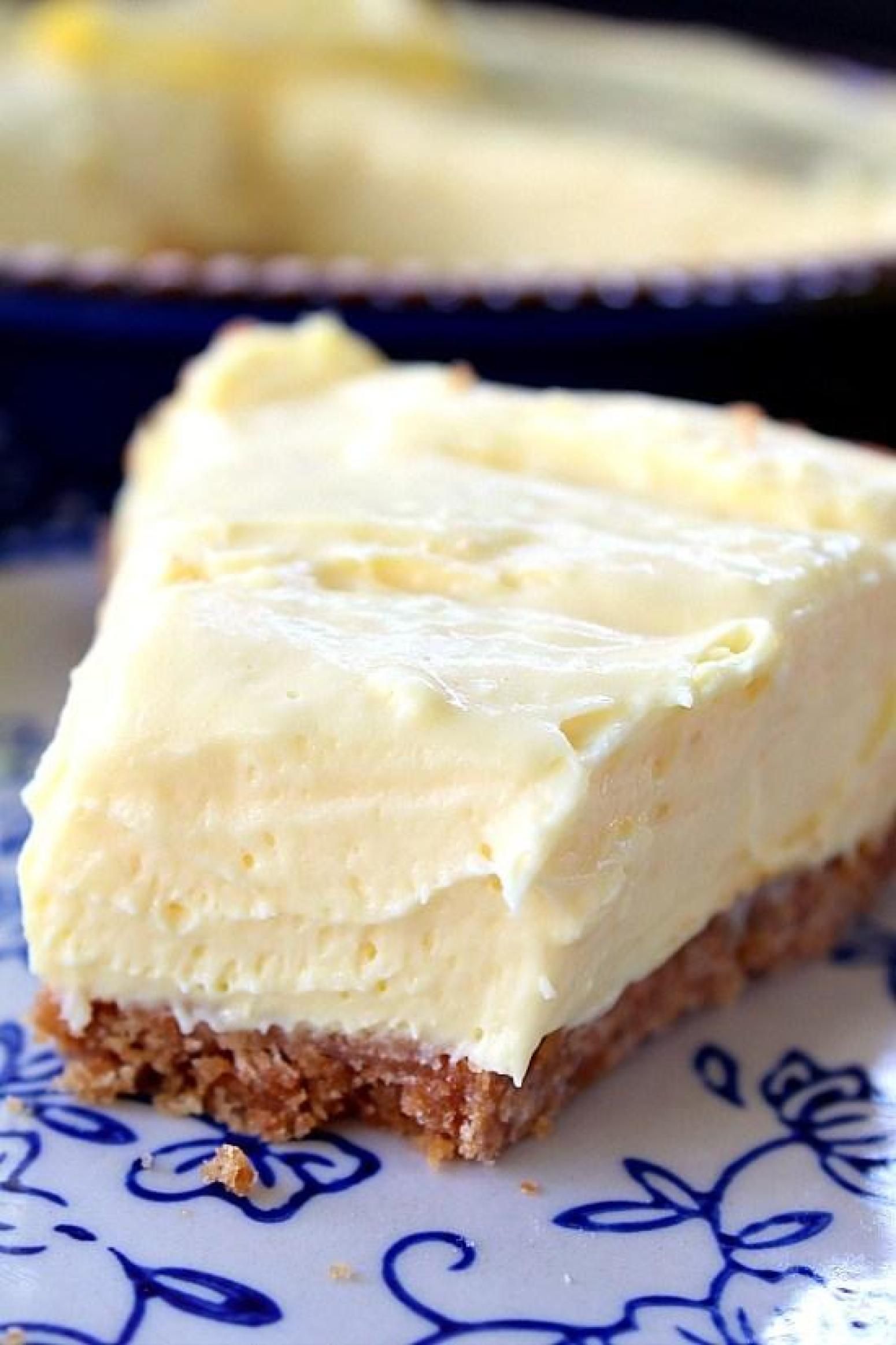 CREAM CHEESE LEMONADE PIE | Lemon dessert recipes, Dessert recipes