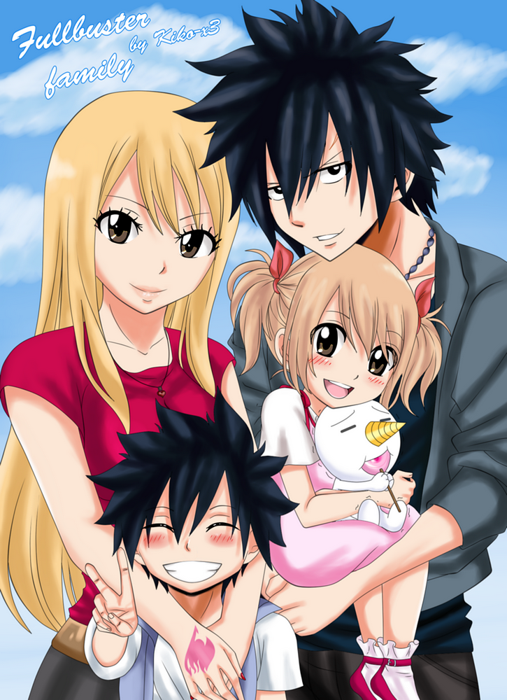 Fairy Tail Lucy And Gray Kids