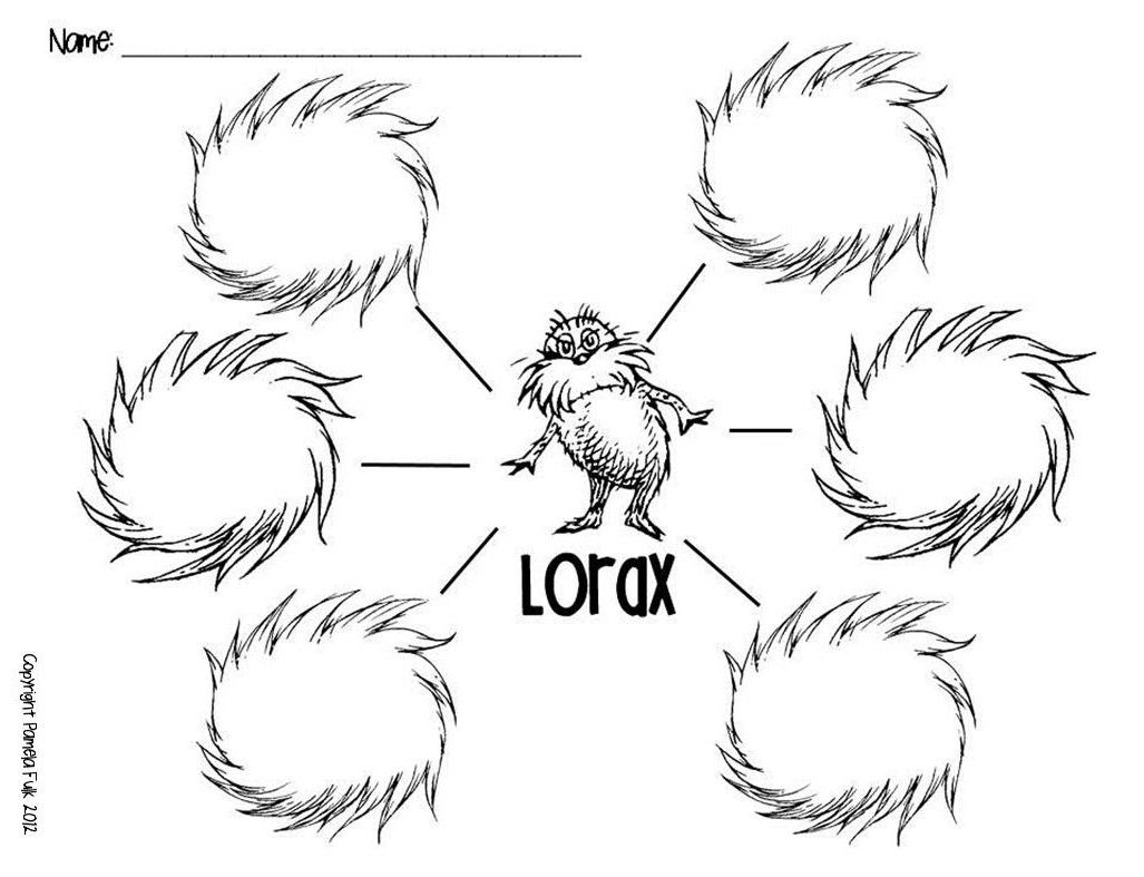 The Lorax Worksheet