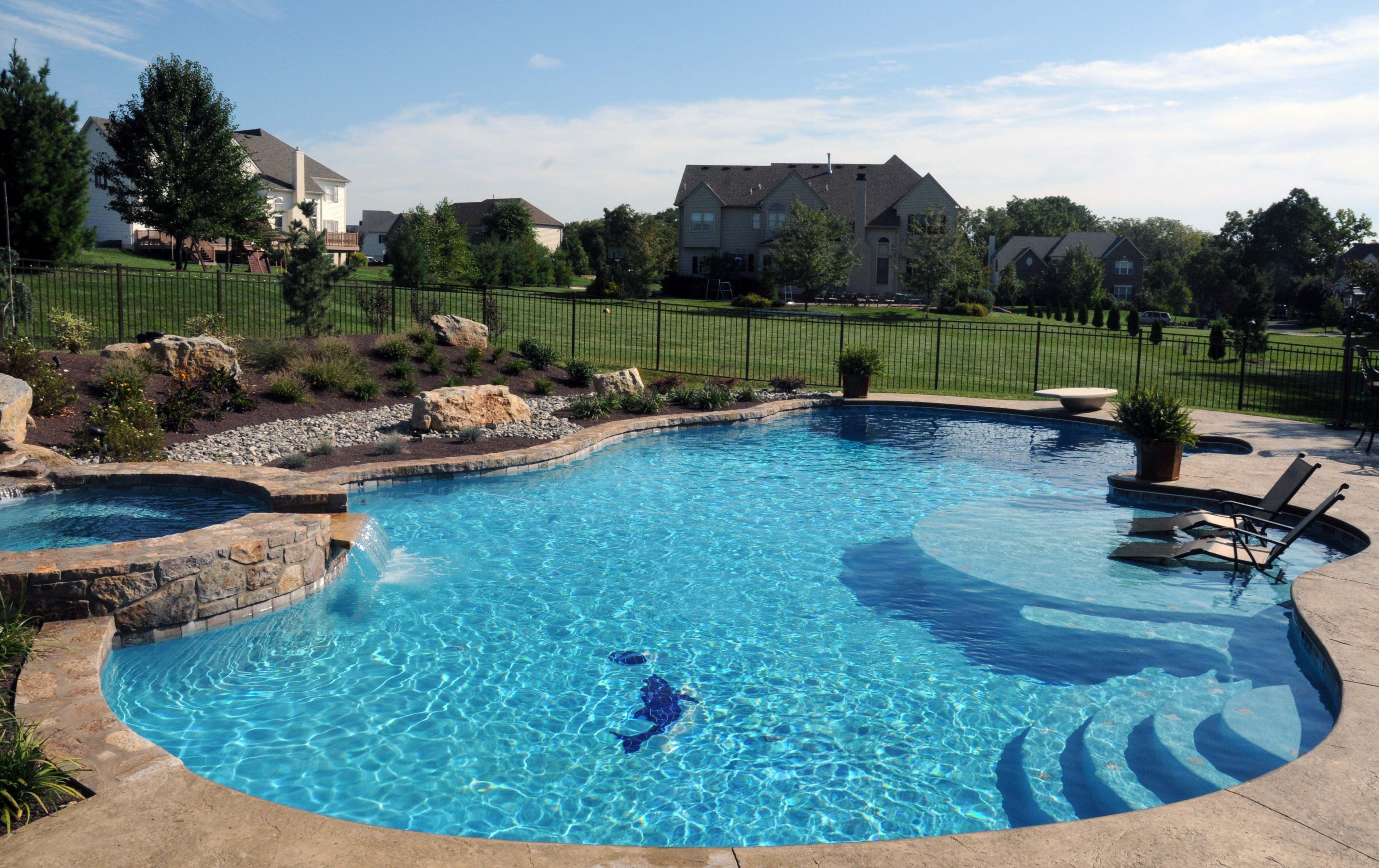 Inground Swimming Pools Gallery - Arista Pool and Spa, Inc. Indoor ...