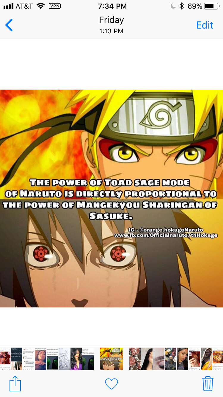 Sage Mode Or Mangekyou Sharingan Naruto Funny Naruto