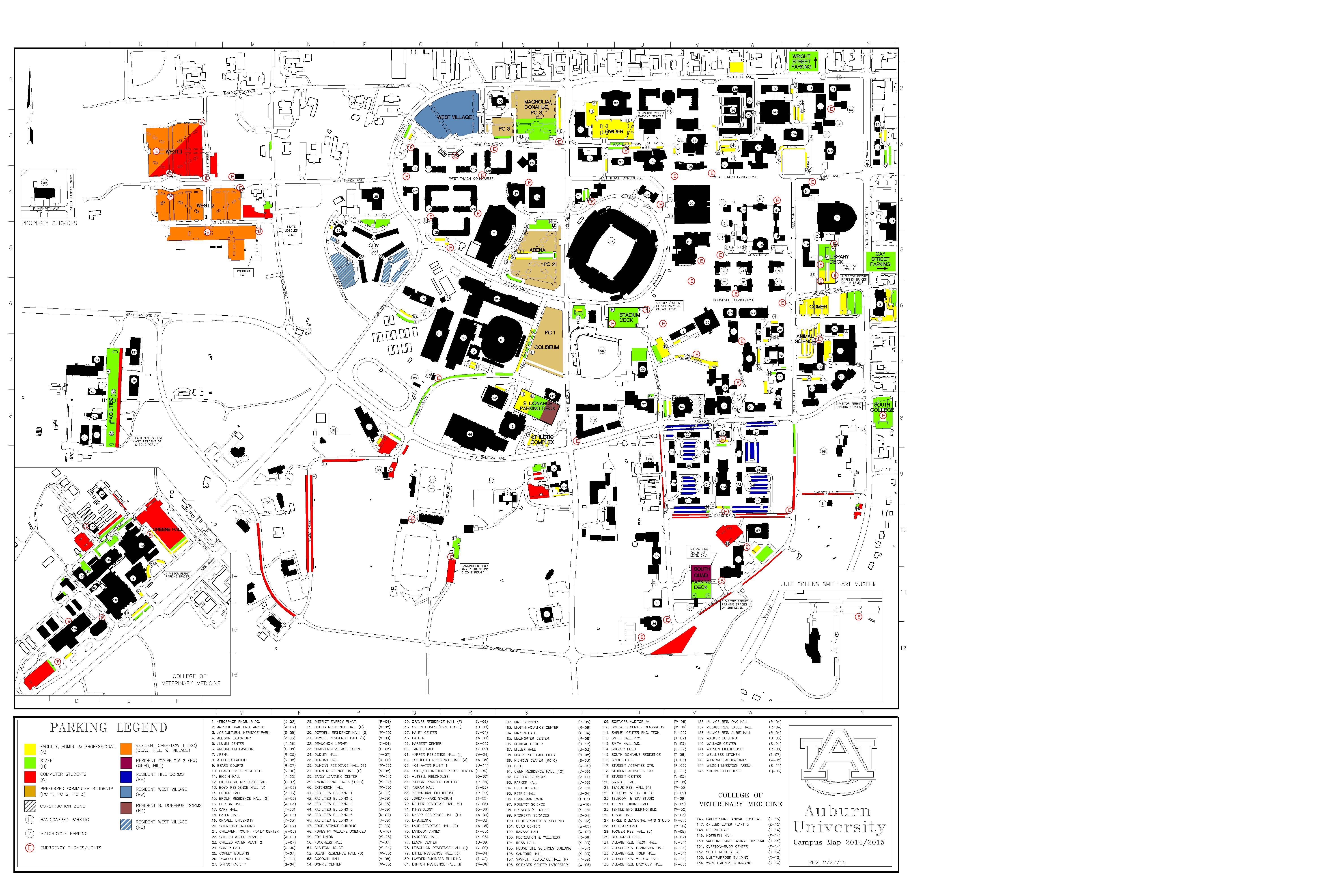 Navigating The Parking Maze: A Comprehensive Guide To Auburn University ...