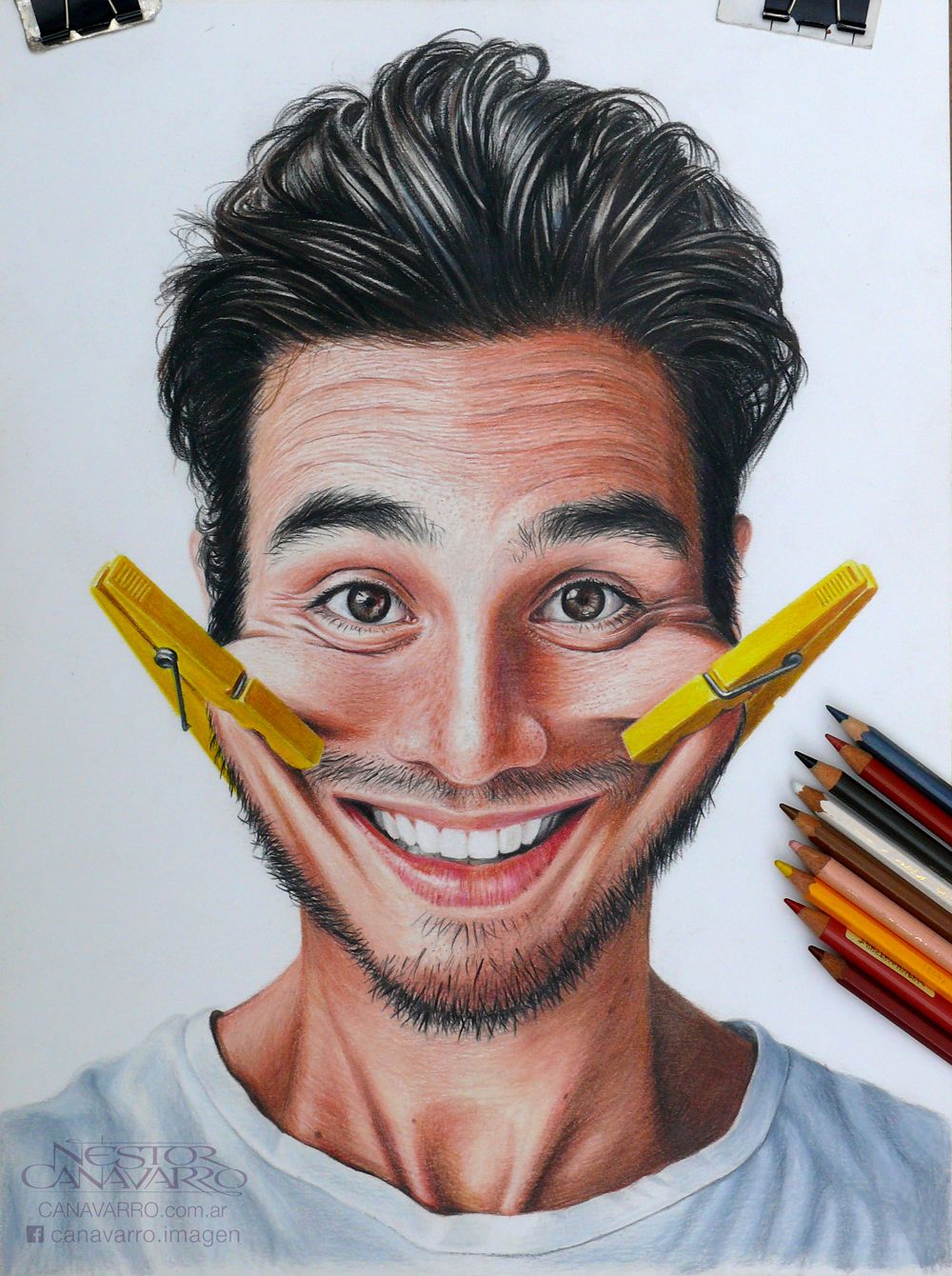 Colored Pencil Portrait Colored Pencil Drawing Pencil Drawings | Porn ...