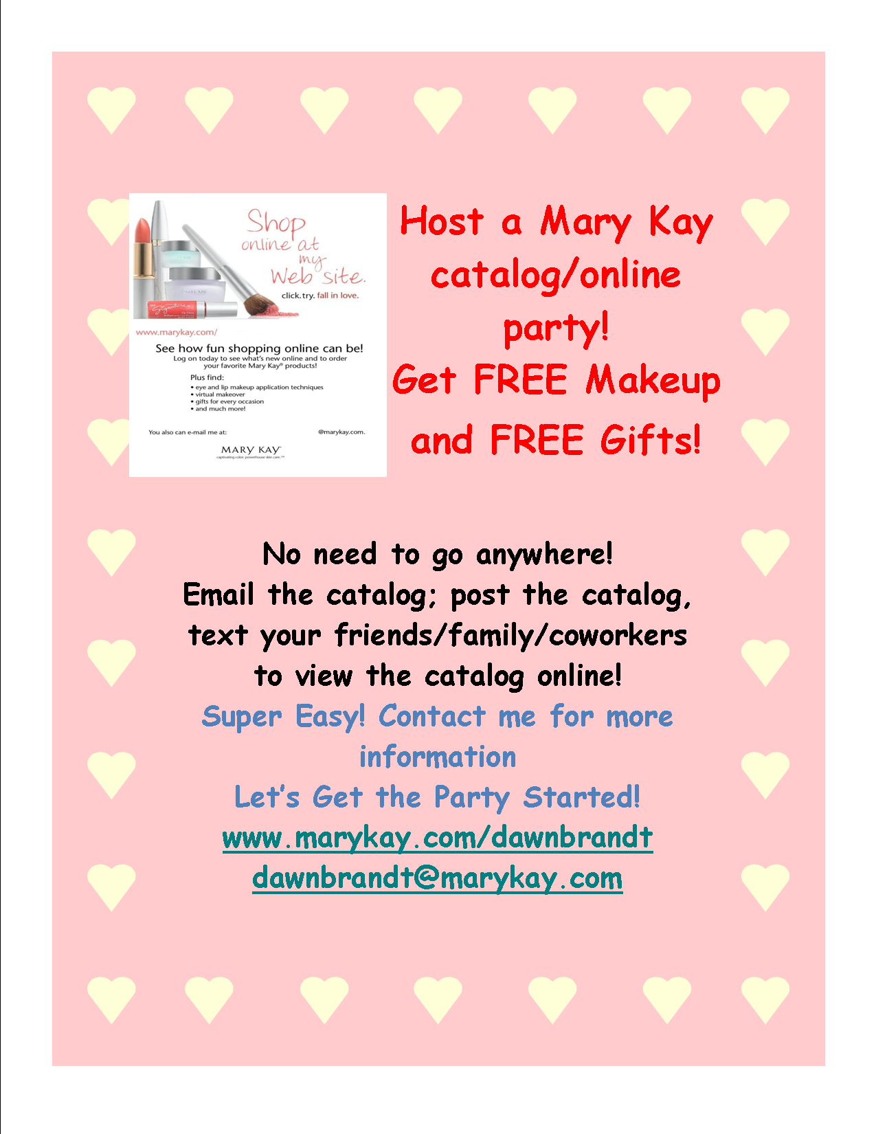 Mary Kay Party Ideas