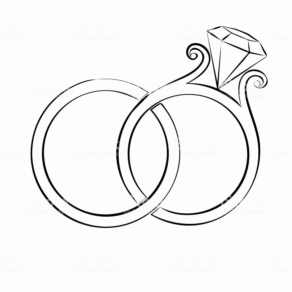 1024x1024 52 Awesome Wedding Ring Drawing Wedding drawing, Wedding