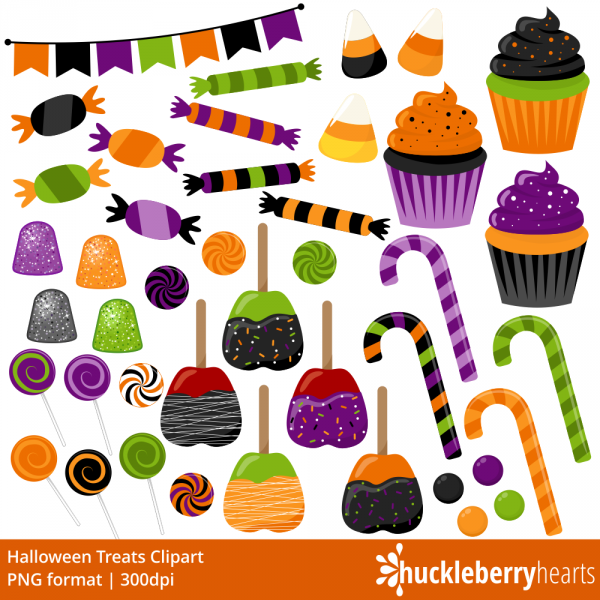 Halloween Candy Clip Art / Trick or Treat / Fall & Autumn @ Luvly.co ...