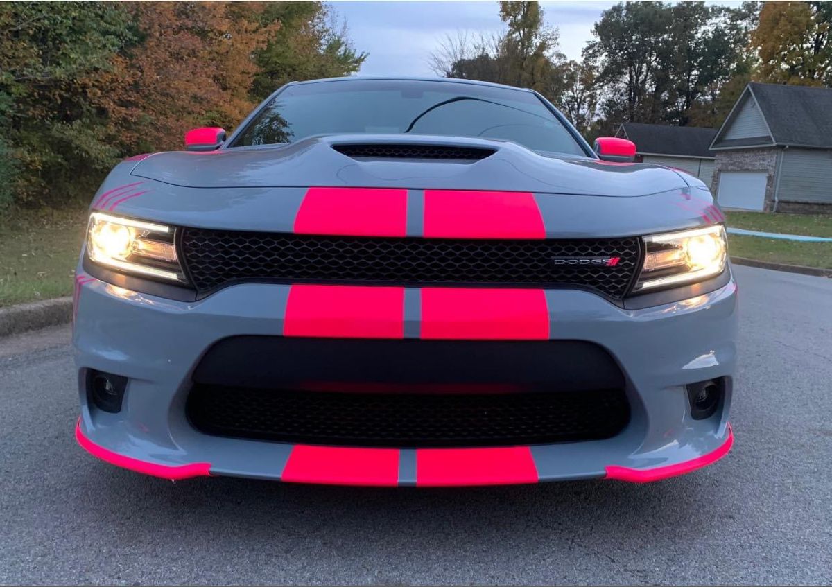 Bagged dodge charger hellcat stance stripes – Artofit