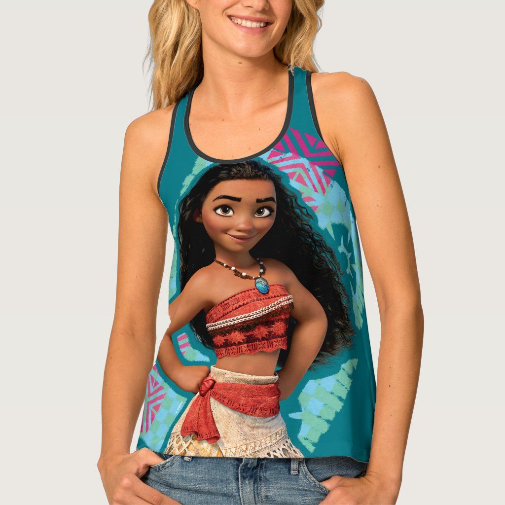 Moana | Vintage Island Girl Tank Top | Tank girl, Tanktop girl, Island girl