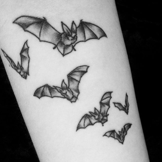 Selene  Spooky tattoos Bats tattoo design Bat tattoo