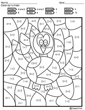 Turkey Multiplication Coloring Worksheet