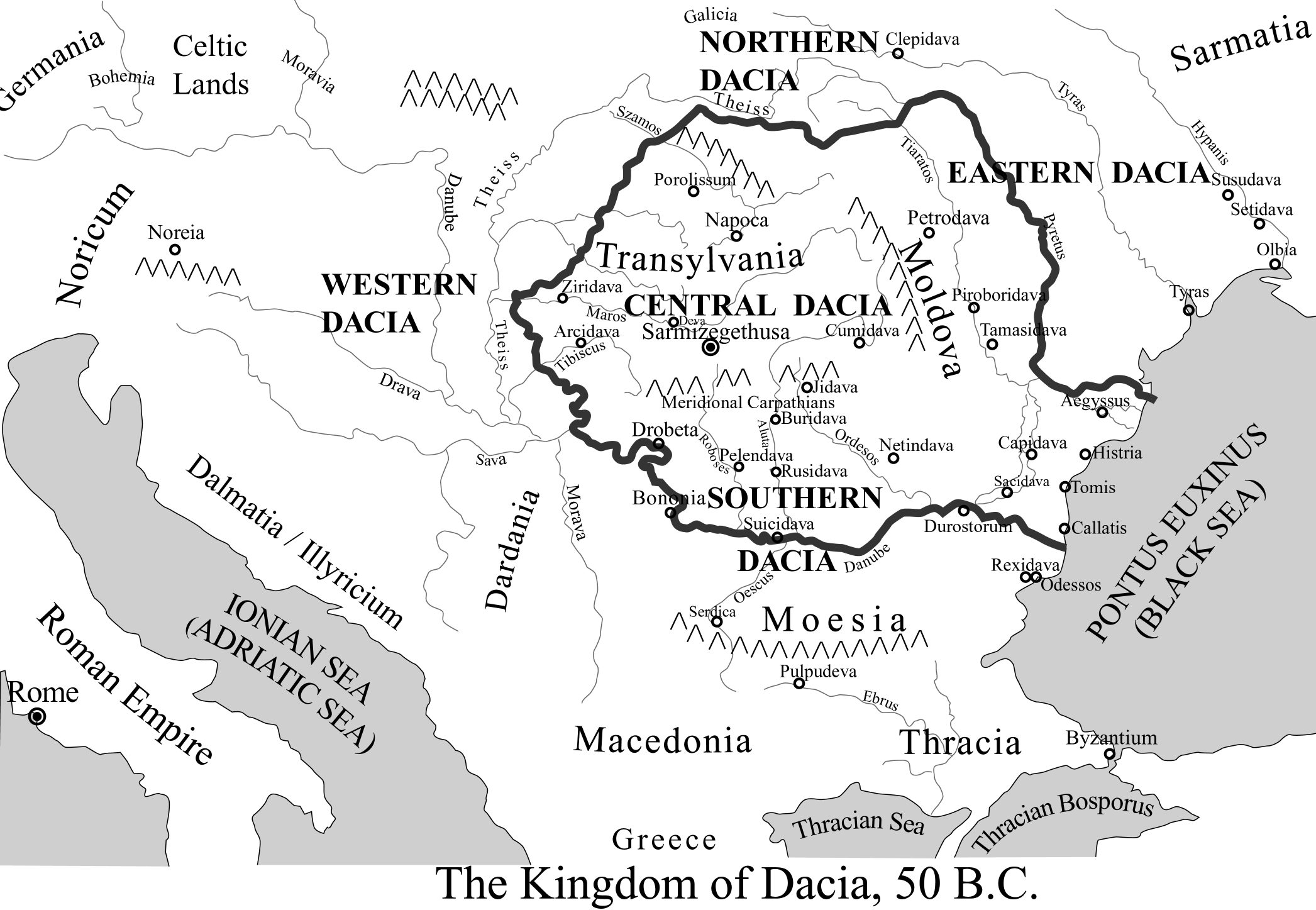 Dacia: Land of Transylvania, Cornerstone of Ancient Eastern Europe ...