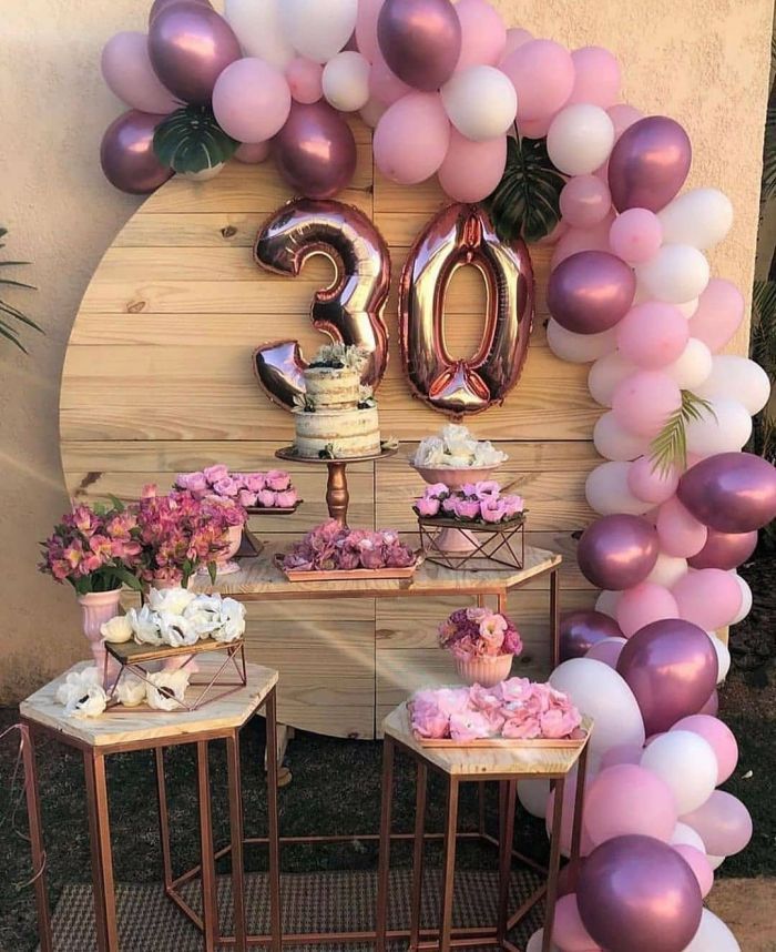 ▷ 1001 + 30 years anniversary decor ideas for an unforgettable ...