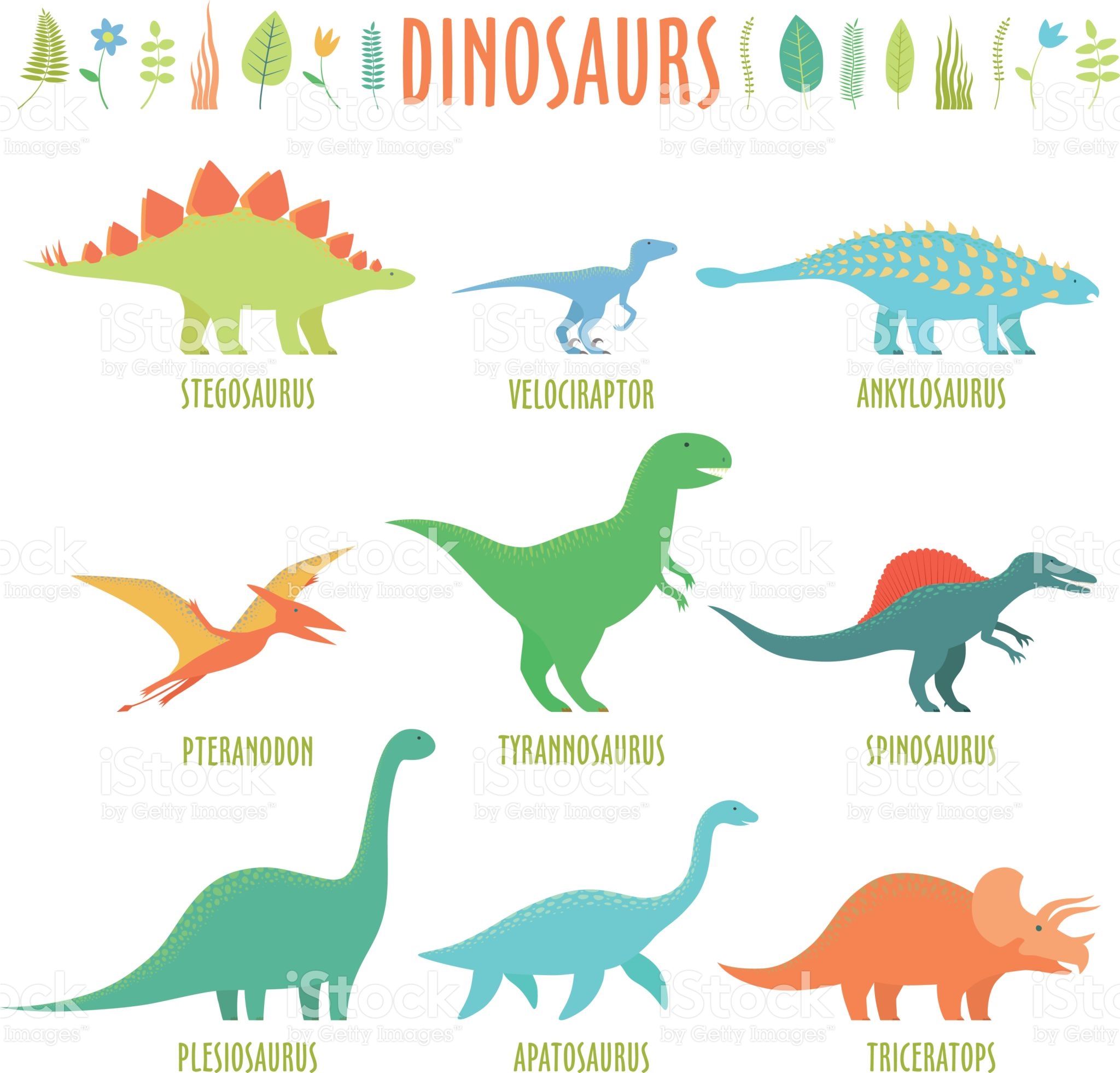 Types of dinosaurs - herojaf