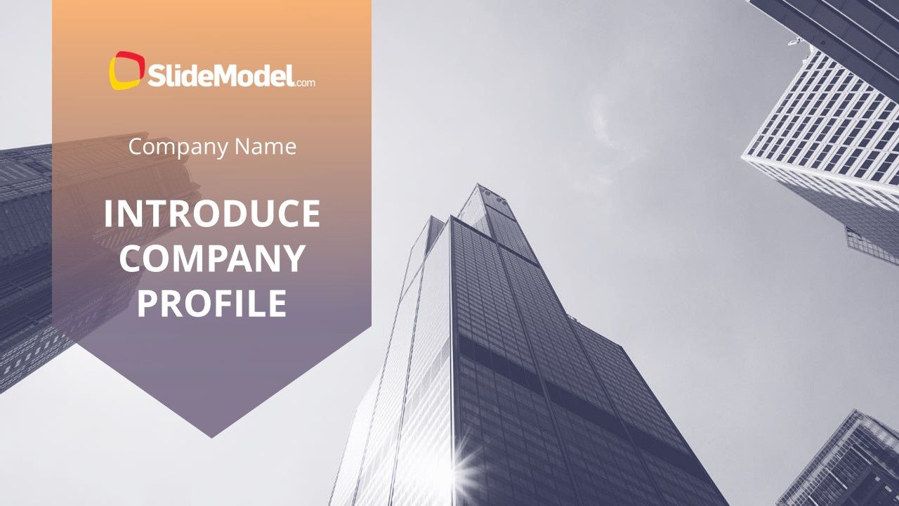 Introduce Company Profile PowerPoint Template SlideModel Company