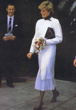 Princess Diana au Stoke Mandeville Hospital, Buckinghamshire , le 30 ...