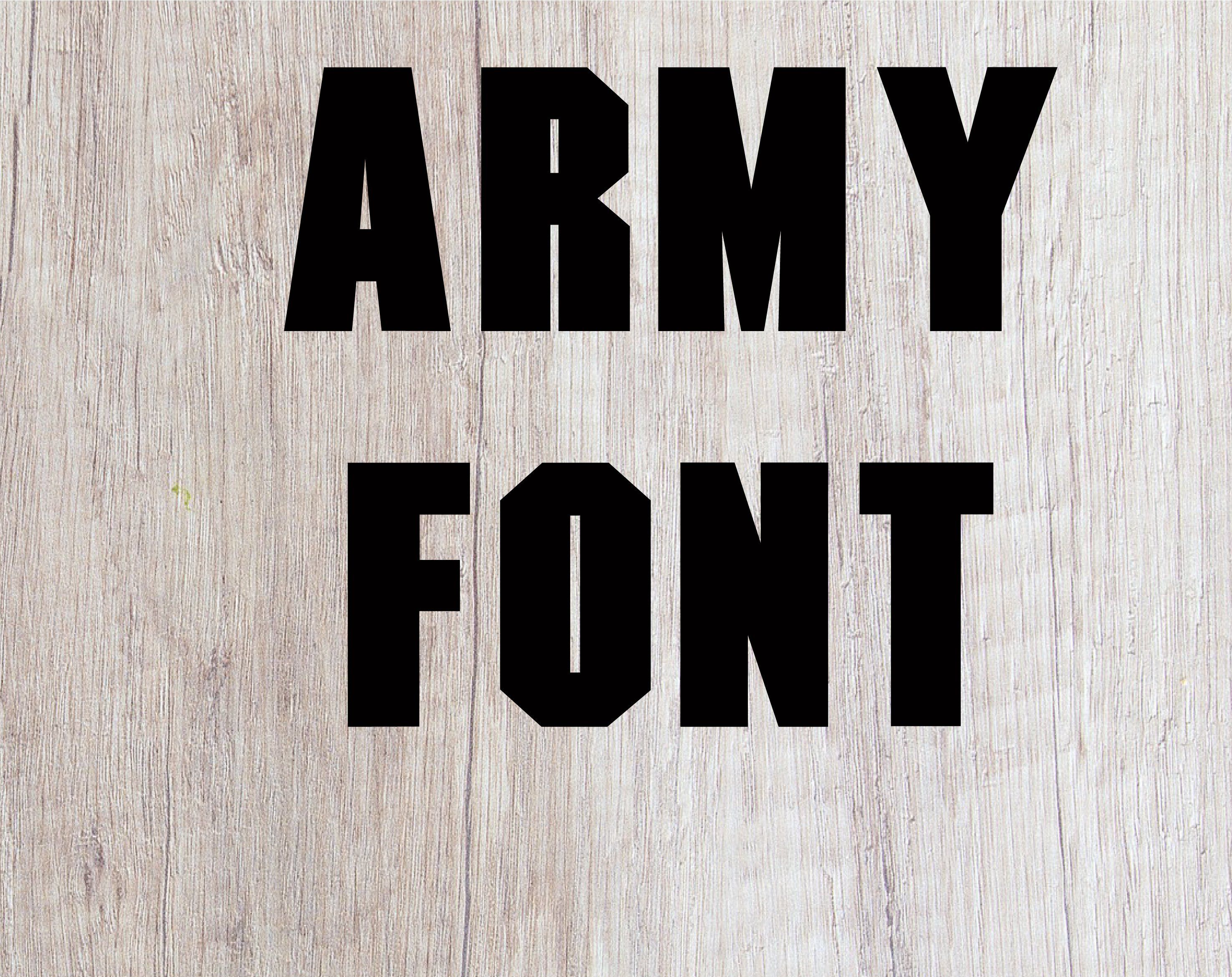 Free fonts for commercial use army - reliefrety