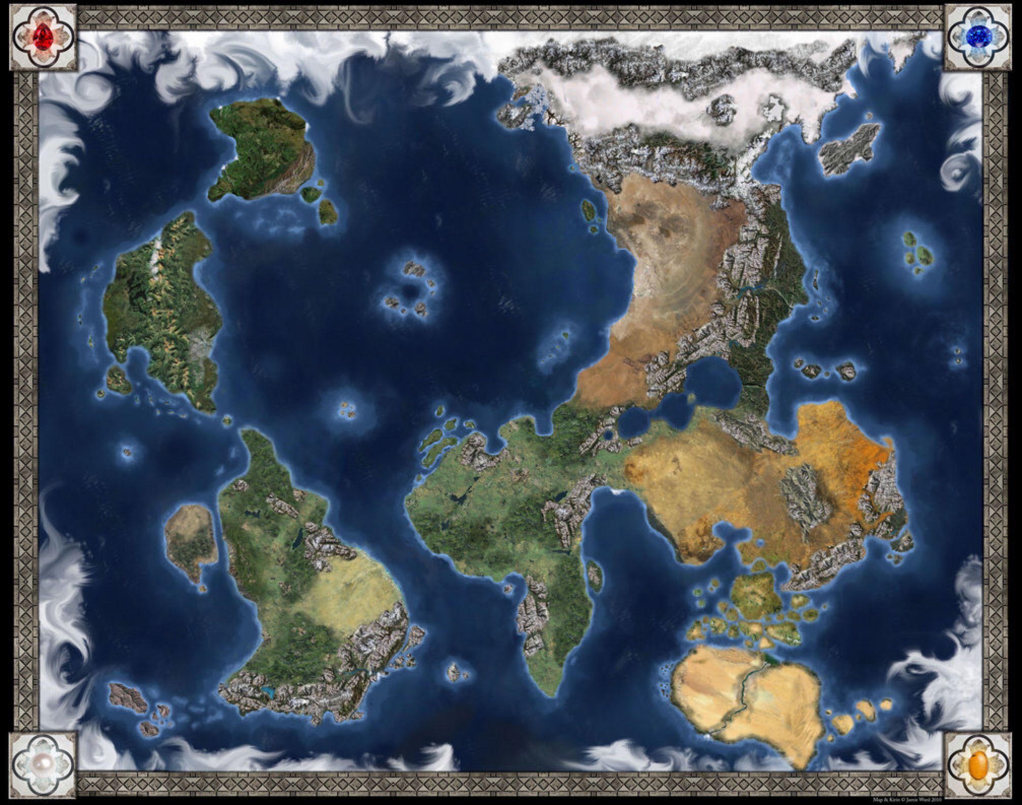 Gorgeous World Map Maker D&D Recent - World Map Colored Continents