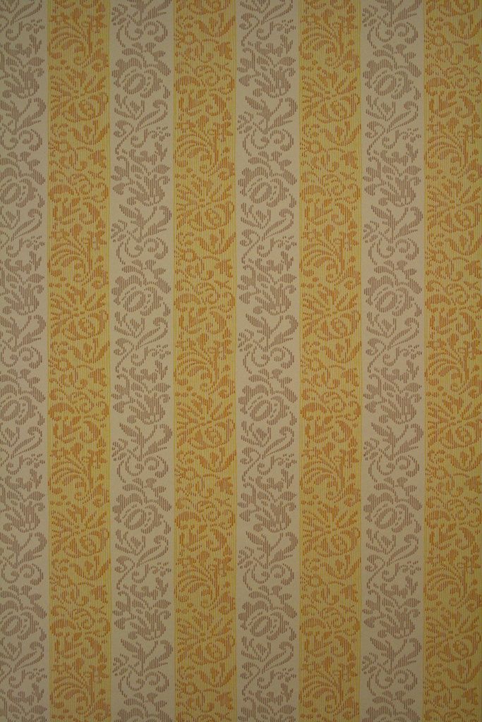 Paisley striped wallpaper - Vintage Wallpapers | Striped wallpaper ...