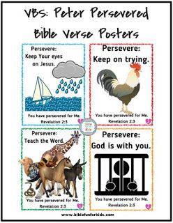 VBS: Peter's Perseverance: Day 3. Peter's Vision & Cornelius | Bible ...