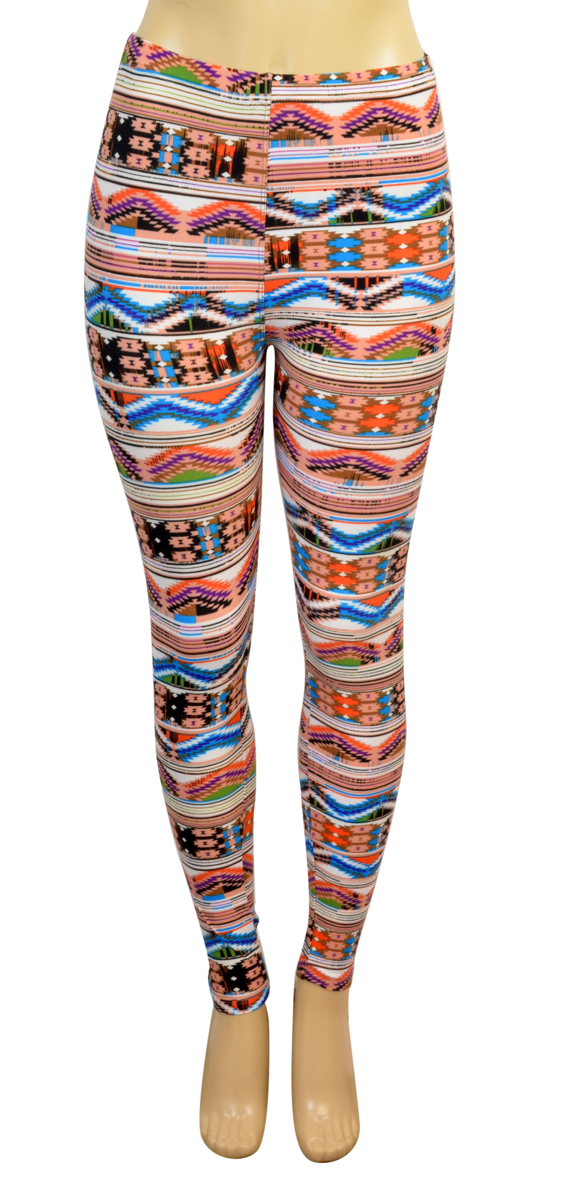 Navajo Print Leggings - Trendy and Comfortable