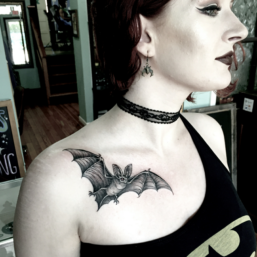 220 Bat Tattoos to rejuvenate feelings of Optimism