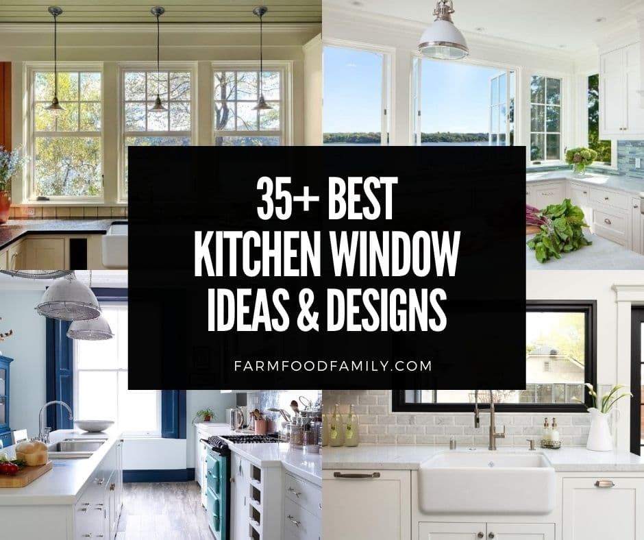 35+ Best Kitchen Window Decor Ideas and Designs (With Pictures ...