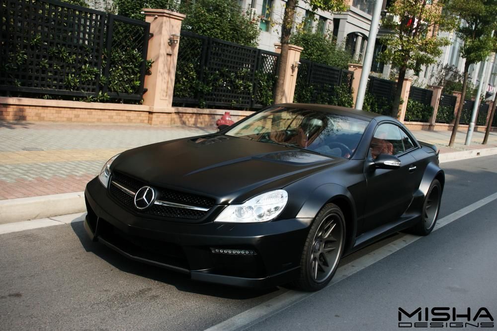 Mercedes Benz SL63 AMG Convertible (R230): Wide Body Kit by MISHA