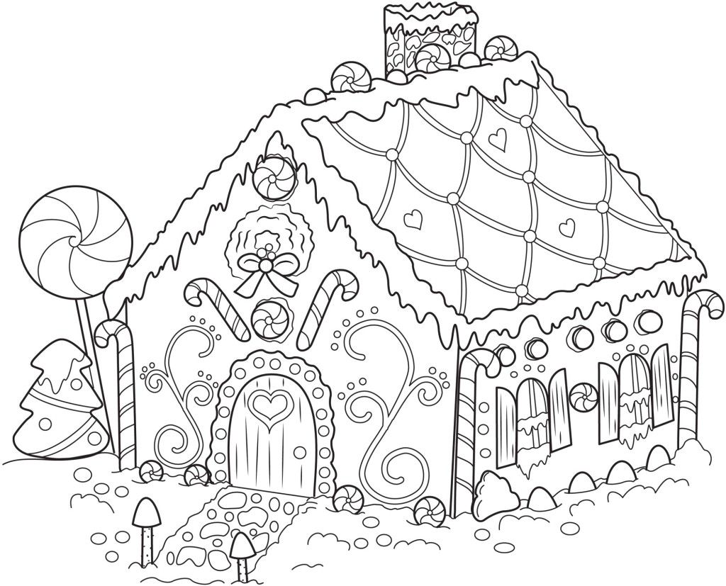 Free Printable Gingerbread House Coloring Pages For Kids Printable Christmas Coloring Pages Snowflake Coloring Pages Free Christmas Coloring Pages