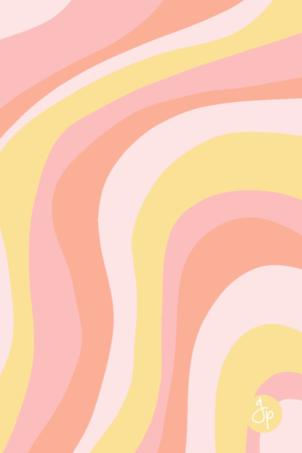 Hình nền Pink and yellow background aesthetic Cho instagram và facebook