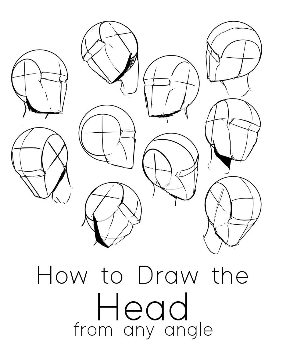 How To Draw A Human Head For Beginners - Fern Willis