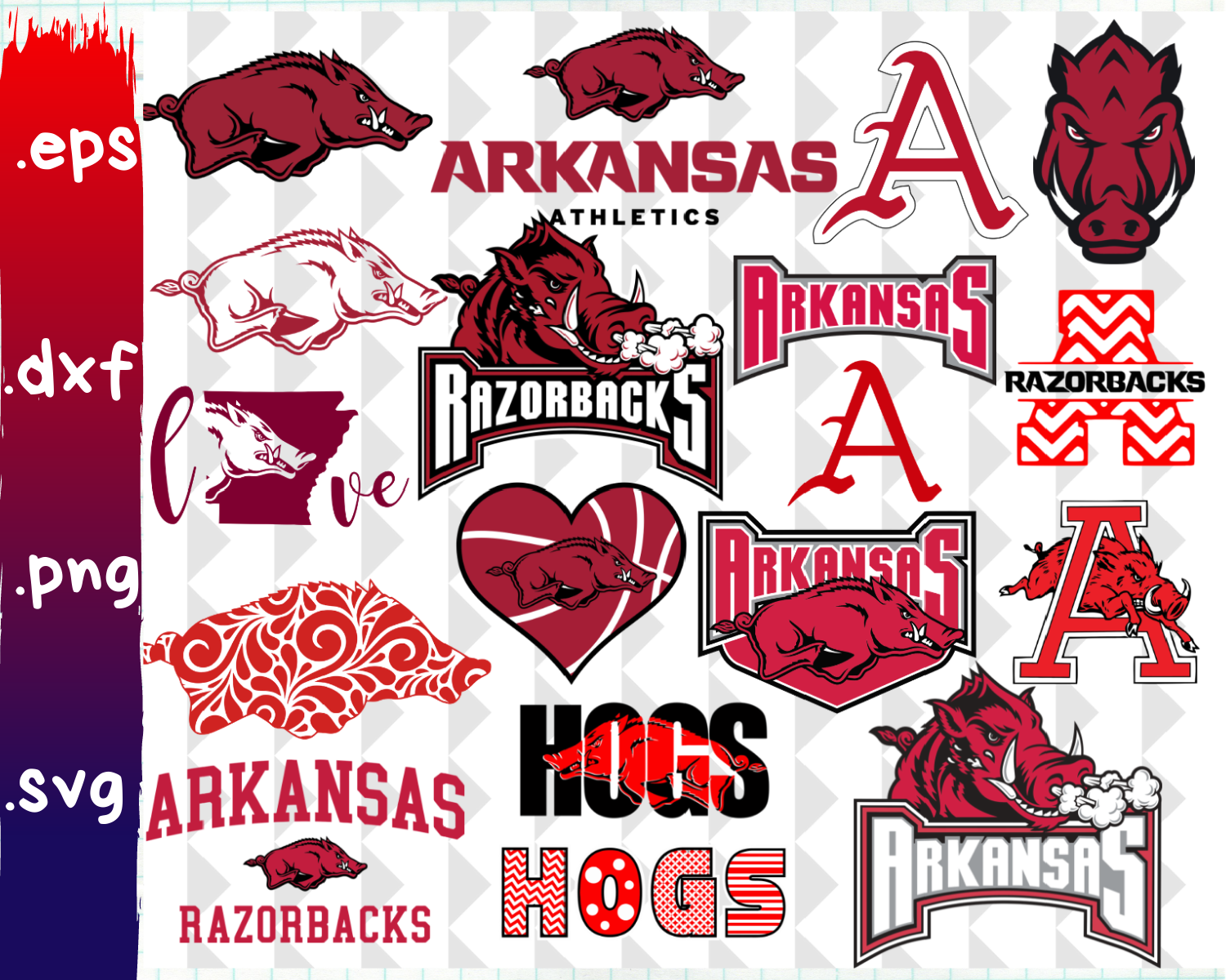 Arkansas Razorback Football Clip Art