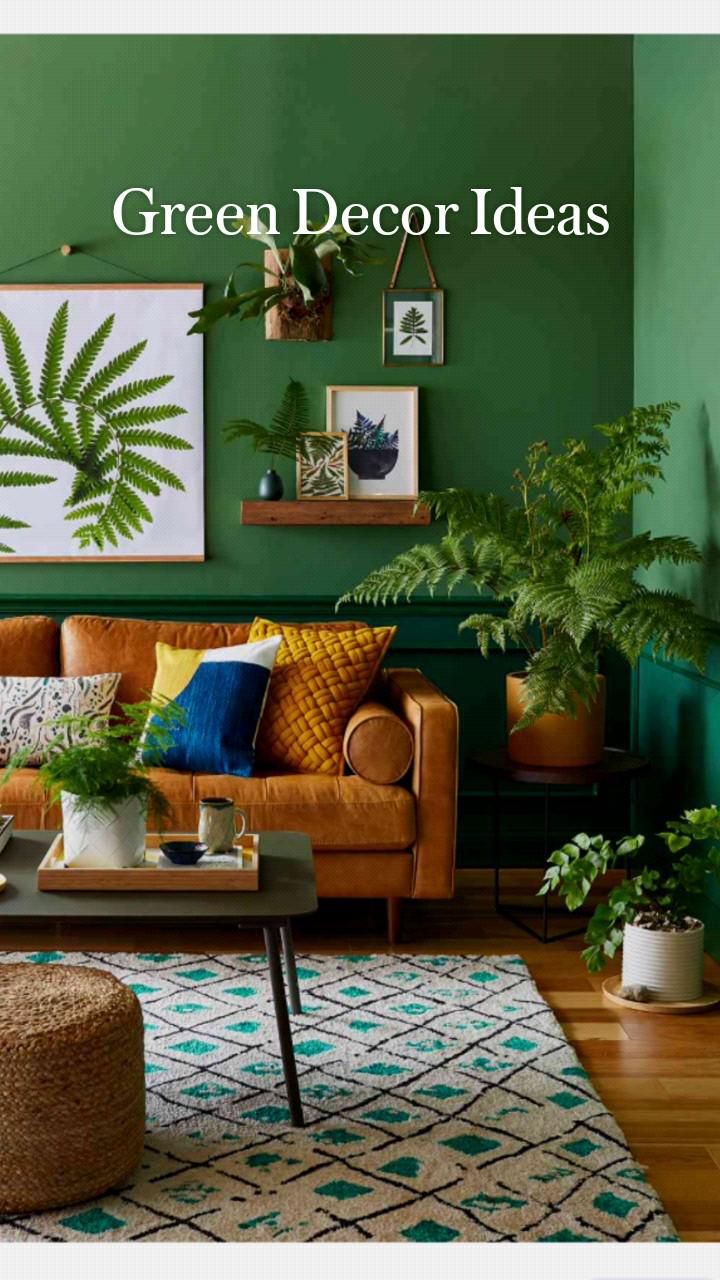 Green decor ideas – Artofit