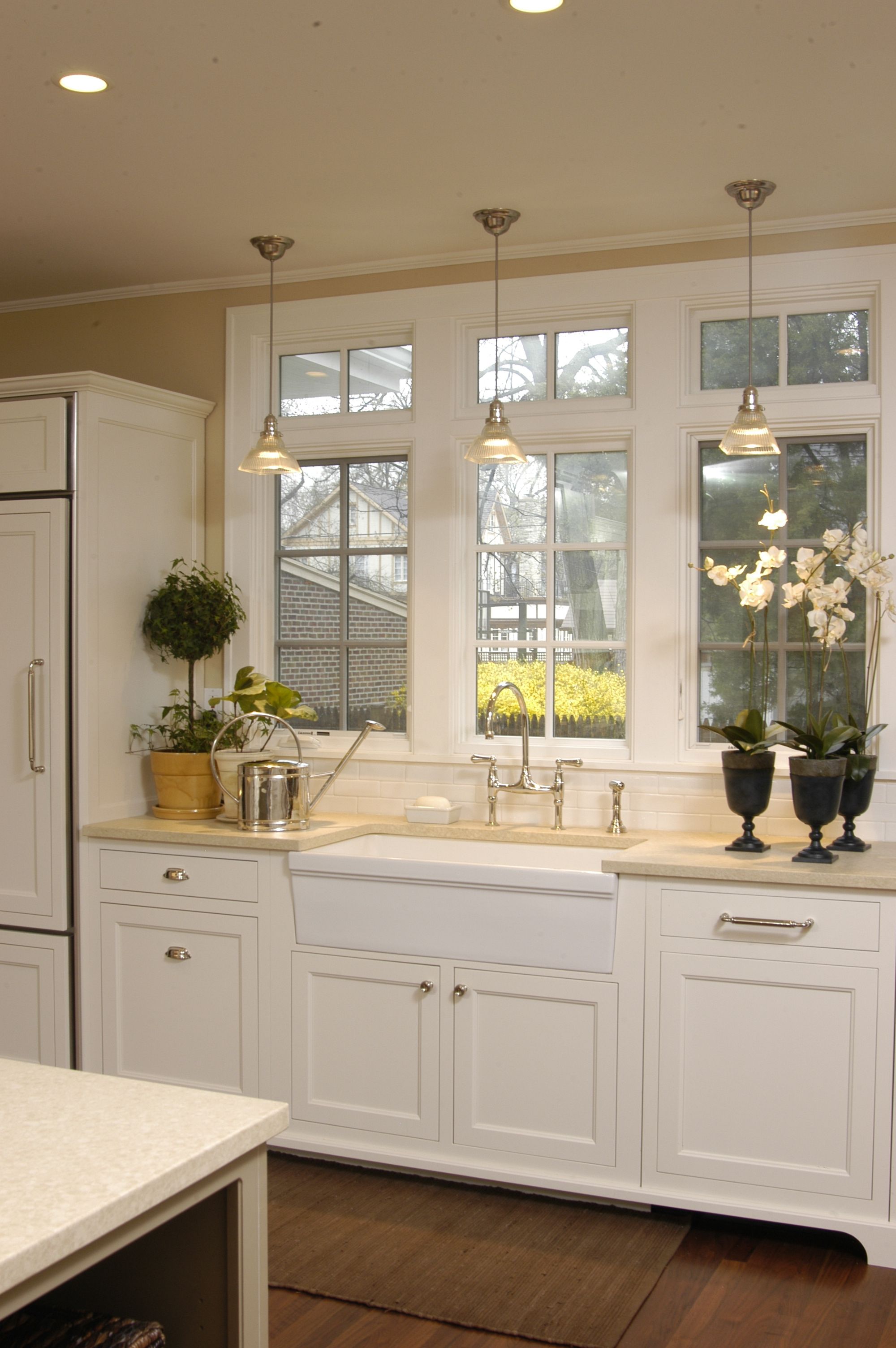 Kitchen windows | Kitchen interior, Kitchen renovation, Kitchen ...