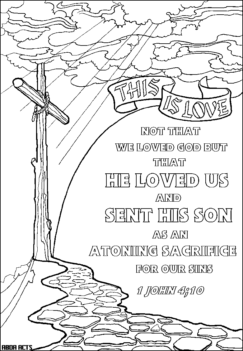 Free Printable Kjv Bible Coloring Pages