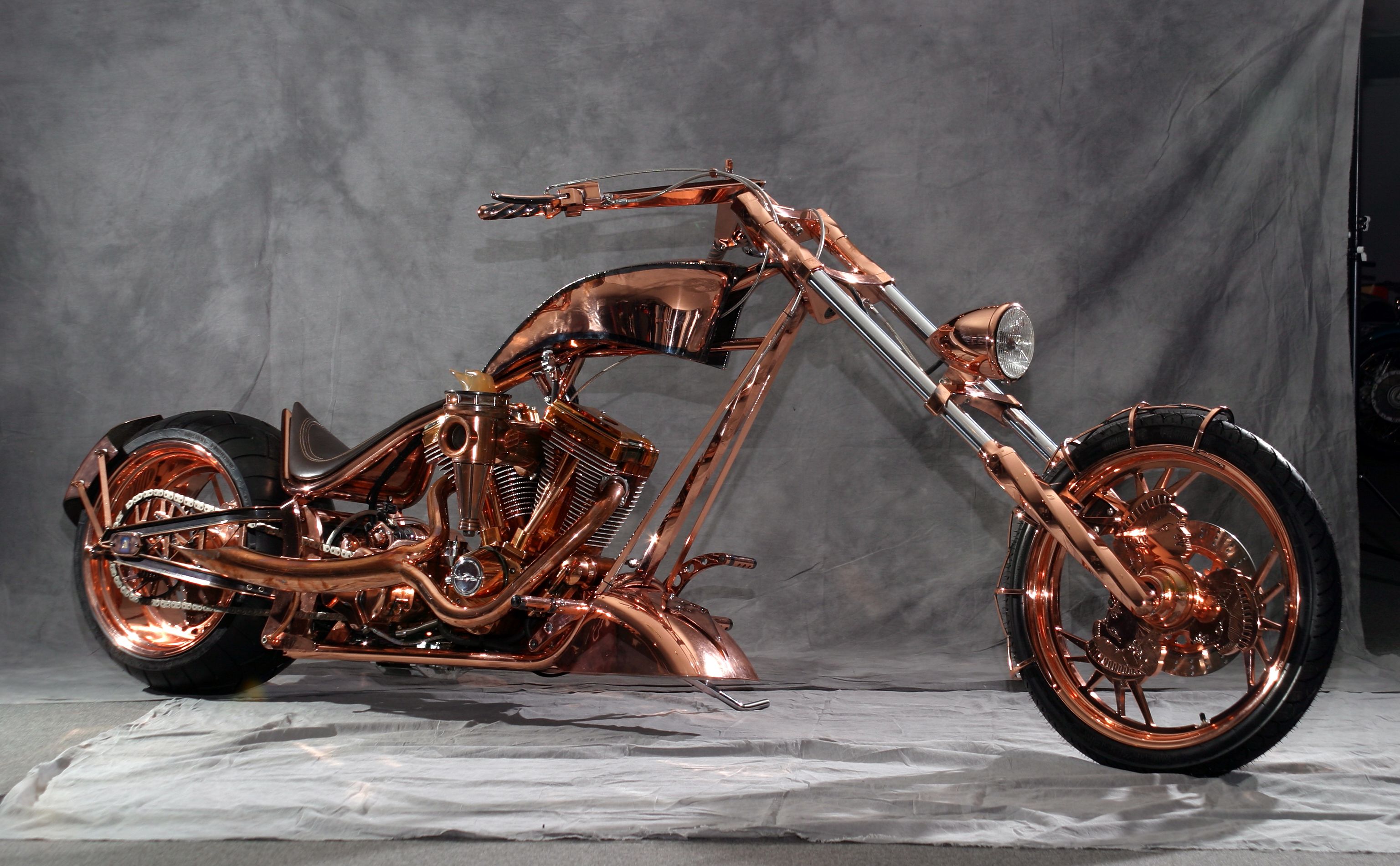 Saddle Of Course The Copper OCC Copper Plated Chopper Http