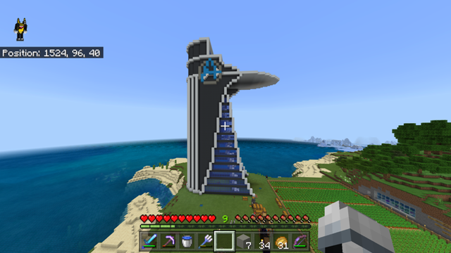 I built the Avengers Tower in my survival world - Minecraft | Minecraft ...