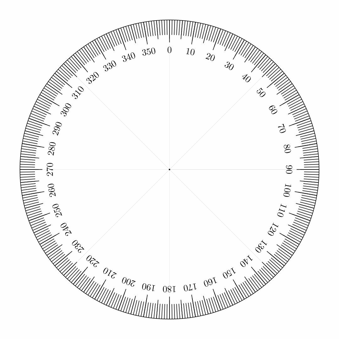 Printable Cam Degree Wheel for Precise Measurements