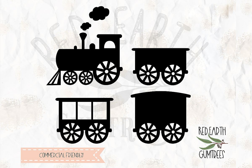 Train Clip Art SVG