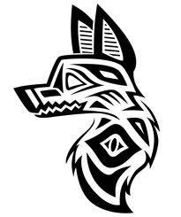 native american wolf designs - Google Search | Haida art, Pacific ...