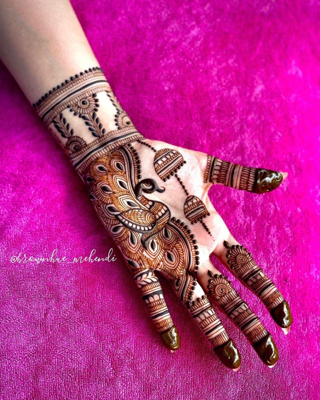 Fresh and Latest Mehndi Design Ideas for 2023 | Peacock mehndi ...