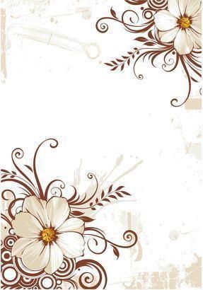 Formato Para Hojas De Block Flower Art Vector Flowers Flower Backgrounds