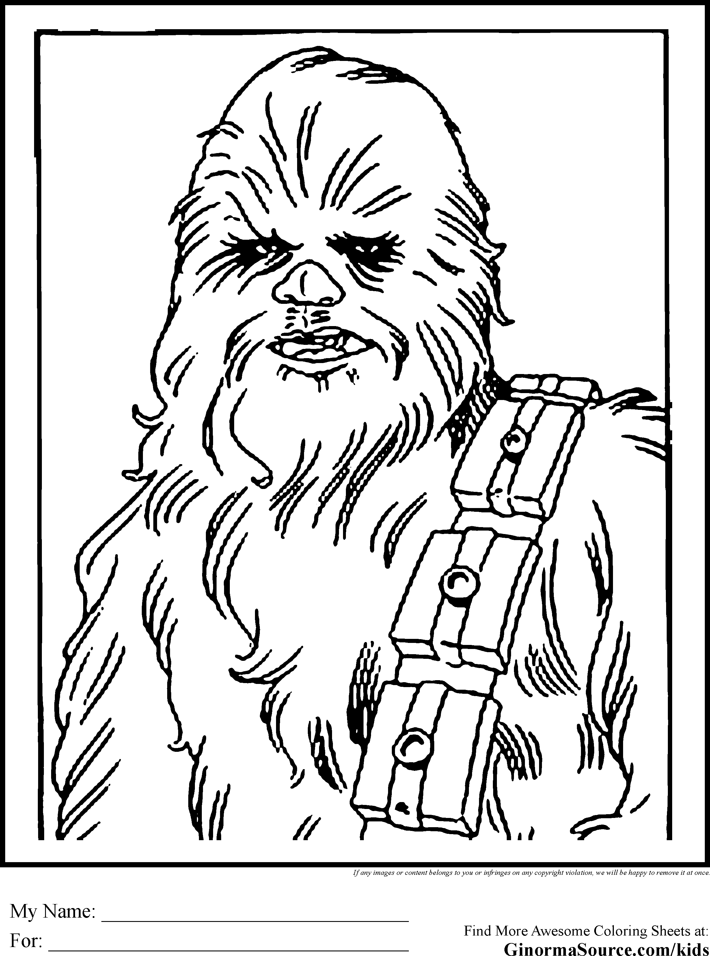 Star Wars Printable Coloring Sheets