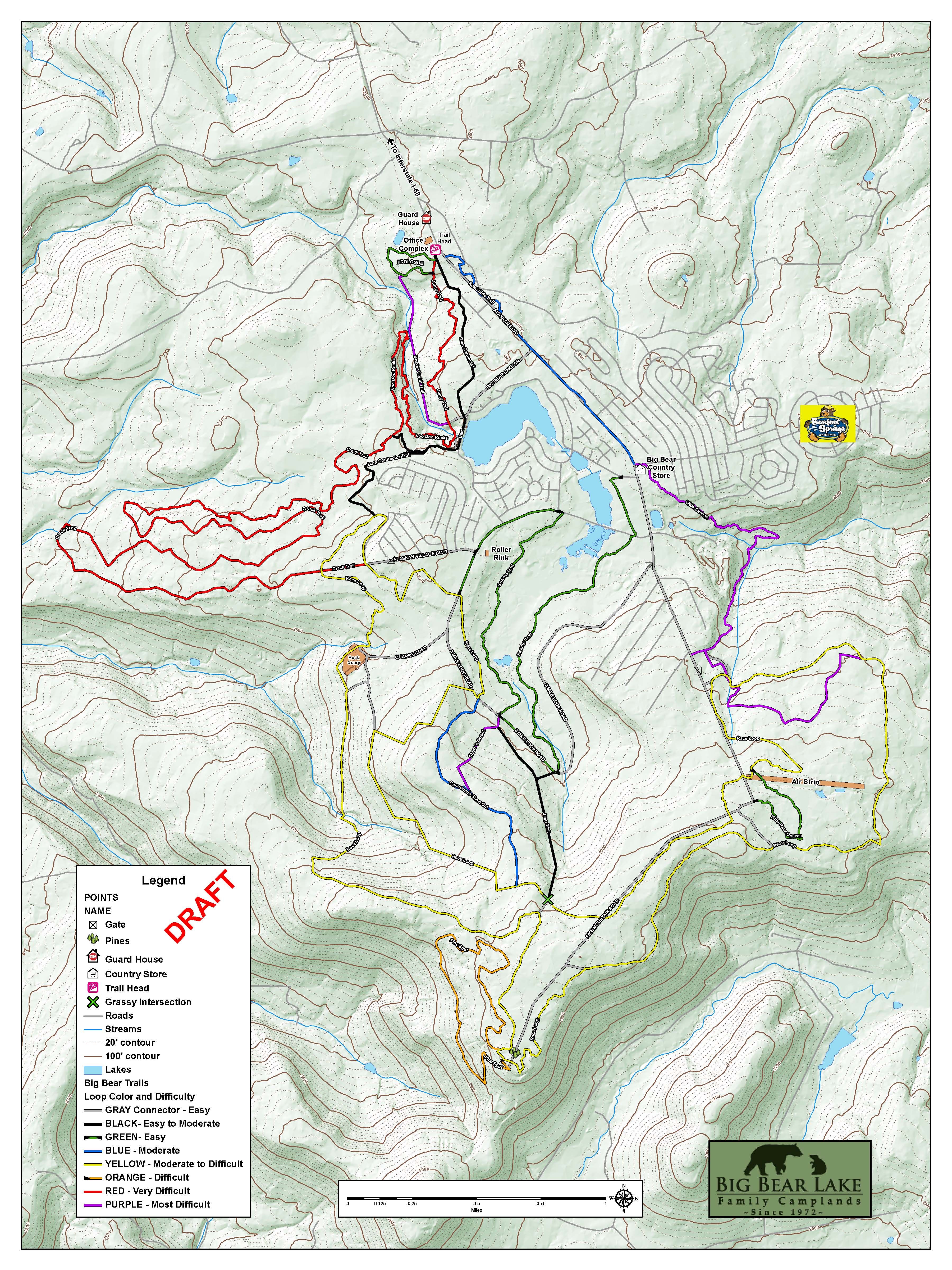 Hiking Trail guide for Big Bear Lake | Hiking usa, Big bear lake ...