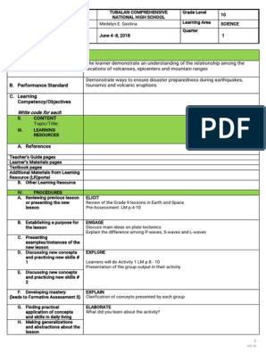 7e Lesson Plan For Deped | PDF | Alkane | Hydrocarbons Lesson Plan ...