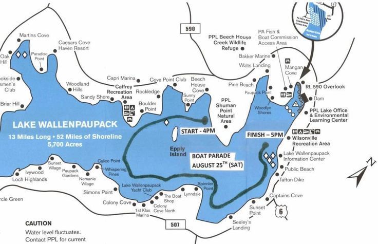 Area Map of Lake Wallenpaupack on Pinterest | Lakes, Pocono ... | Lake ...