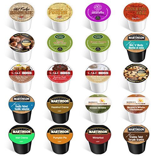 20count Flavored Coffee Variety Sampler Singleserve Coffee for Keurig ...