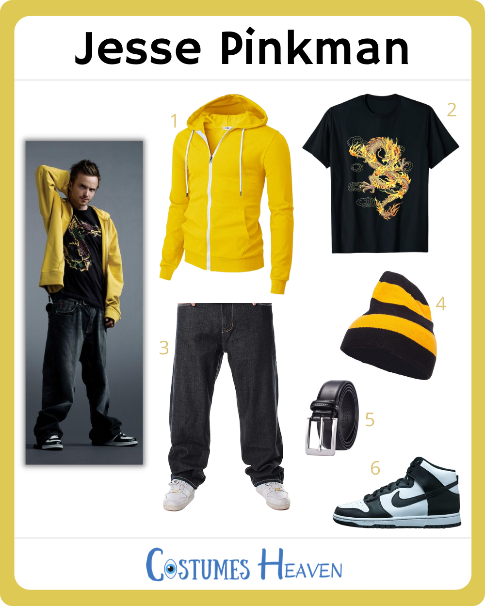 The Easy Way To Dress Like Jesse Pinkman! in 2023 | Breaking bad ...