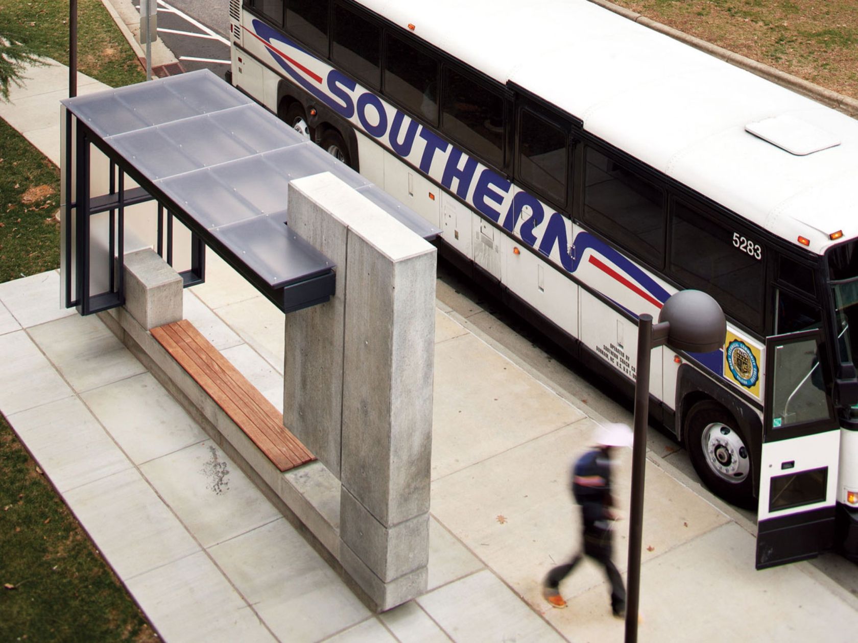 Bus Shelter - Architizer | Bus shelters, Bus stop, Bus stop design