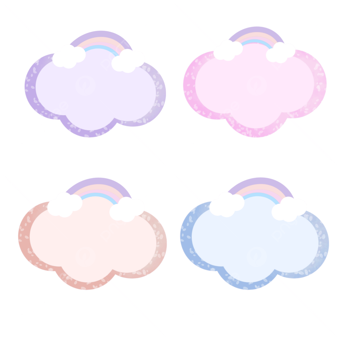 Name Tag Illustration PNG Picture, Rainbow Name Tags Illustration ...